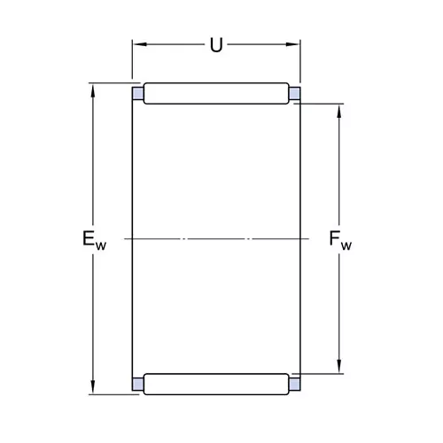 Подшипник K 12X17X13 TN SKF Подшипник K 12X17X13 TN SKF
