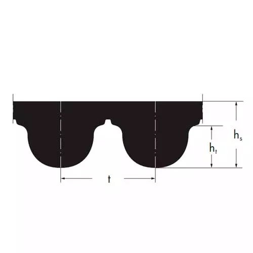 Ремень 14M 11102 100 Optibelt (Alpha Flex) Ремень 14M 11102 100 Optibelt (Alpha Flex)