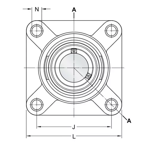 Подшипниковый узел FYL 40 THR SKF Подшипниковый узел FYL 40 THR SKF