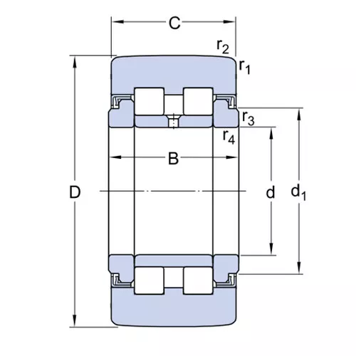 Опорный ролик PWTR 40.2RS SKF Опорный ролик PWTR 40.2RS SKF