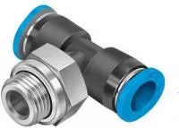 186272 Тройник с цанговым зажимом и резьбой QSMT-G1/8-4 FESTO