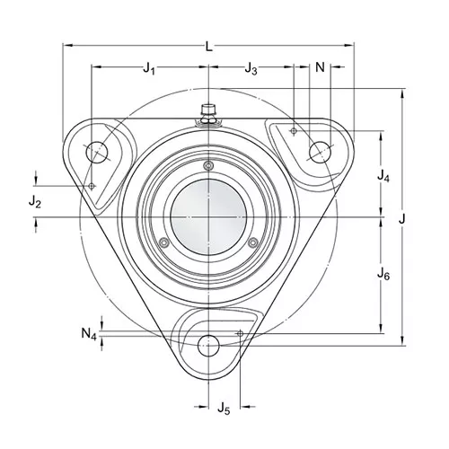 Подшипниковый узел FYNT 70 L SKF Подшипниковый узел FYNT 70 L SKF