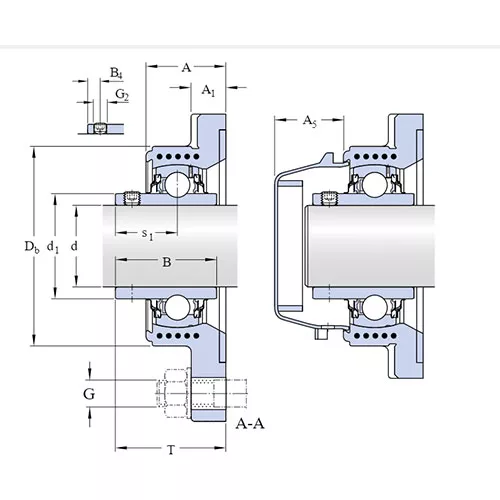 Подшипниковый узел FYL 40 THR SKF Подшипниковый узел FYL 40 THR SKF