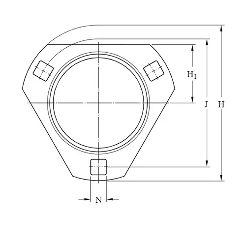 Корпус подшипника PFD 52 SKF Корпус подшипника PFD 52 SKF