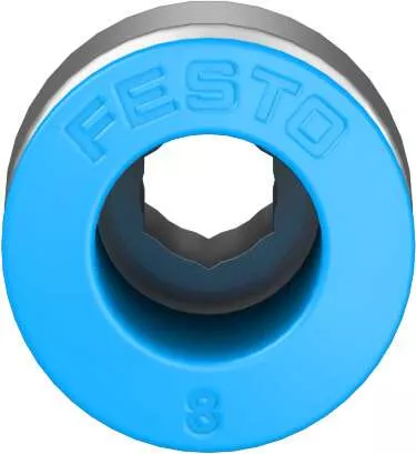 153015 Штуцер с цанговым соединением QS-1/8-8-I FESTO 153015 Штуцер с цанговым соединением QS-1/8-8-I FESTO