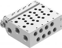 566608 Коллектор VABM-L1-10HW-G18-4 FESTO 566608 Коллектор VABM-L1-10HW-G18-4 FESTO