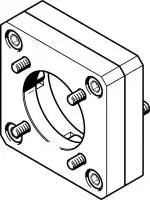 550987 Фланец электродвигателя EAMF-A-64A/B-60G/H FESTO