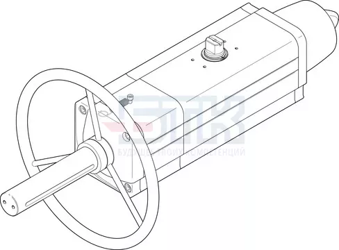 8005039 Неполноповоротный привод DAPS-0180-090-RS2-F0710-MW FESTO