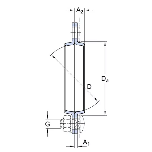 Подшипниковый узел PFT 25 TF SKF Подшипниковый узел PFT 25 TF SKF
