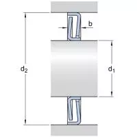 Уплотняющая шайба Z 015, SKF