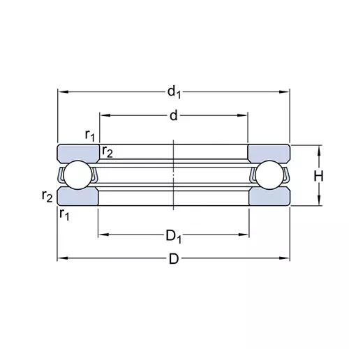 Подшипник 52222 SKF