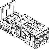 546802 Монтажная плита VMPA1-AP-4-1-EMS-8 FESTO 546802 Монтажная плита VMPA1-AP-4-1-EMS-8 FESTO