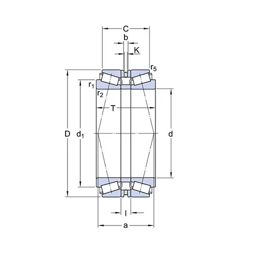 Подшипник 33030T132/DB31 SKF Подшипник 33030T132/DB31 SKF