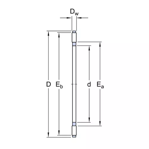 Подшипник AXK 7095 SKF Подшипник AXK 7095 SKF