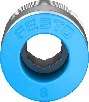 153016 Штуцер с цанговым соединением QS-1/4-8-I FESTO 153016 Штуцер с цанговым соединением QS-1/4-8-I FESTO