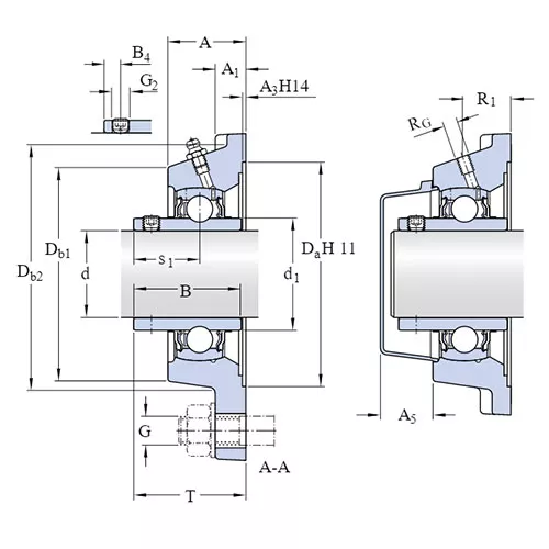 Подшипниковый узел FY 7/8 TF SKF Подшипниковый узел FY 7/8 TF SKF