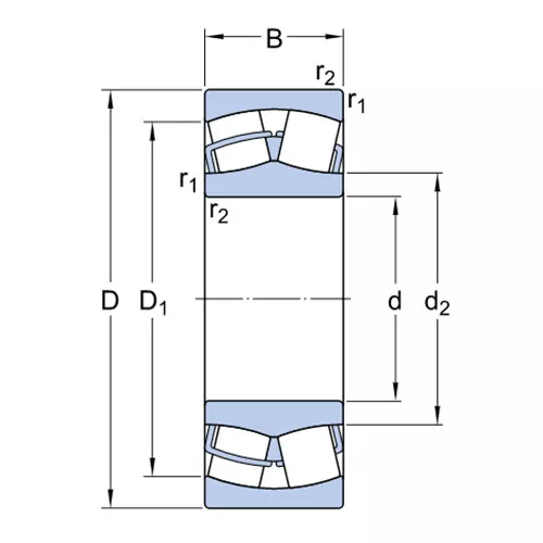 Подшипник 22222 EK/W64H SKF Подшипник 22222 EK/W64H SKF