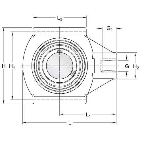 Подшипниковый узел TUWK 50 LTA SKF Подшипниковый узел TUWK 50 LTA SKF