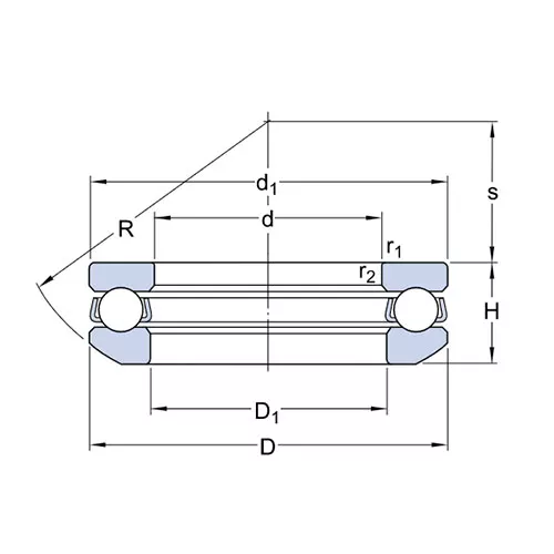 Подшипник 54207 SKF Подшипник 54207 SKF