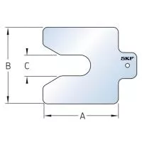 Калиброванные пластины TMAS 75-100 SKF Калиброванные пластины TMAS 75-100 SKF