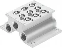 543840 Плита для блочного монтажа CPE18-PRS-3/8-3 FESTO 543840 Плита для блочного монтажа CPE18-PRS-3/8-3 FESTO