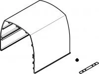 572258 Крышка CAFC-X1-GAL-200 FESTO 572258 Крышка CAFC-X1-GAL-200 FESTO