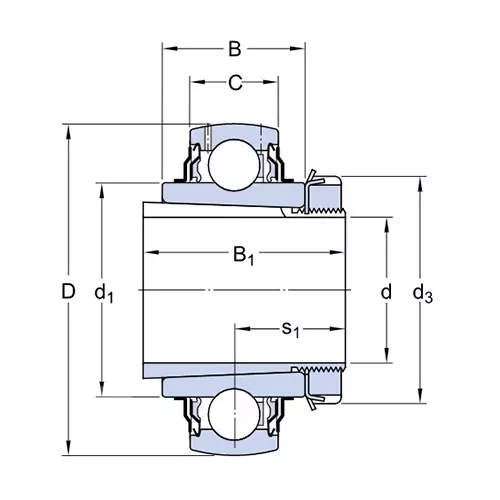 Подшипник YSA 212-2FK SKF Подшипник YSA 212-2FK SKF