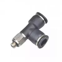 Тройник пластиковый цанговый T-образный с резьбой PRTYM-M5-6 Pemaks