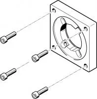 560695 Фланец электродвигателя EAMF-A-48A-87A FESTO