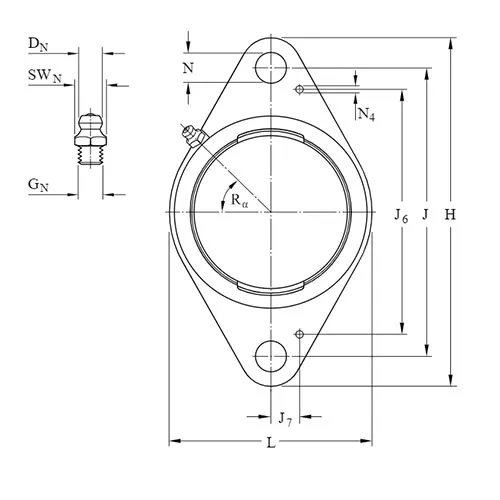 Корпус подшипника FYTB 510 M SKF Корпус подшипника FYTB 510 M SKF