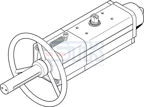 8005035 Неполноповоротный привод DAPS-0120-090-RS2-F0710-MW FESTO 8005035 Неполноповоротный привод DAPS-0120-090-RS2-F0710-MW FESTO