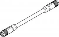 3058527 Соединительный кабель NEBS-M12G12-KS-2-SM12G12 FESTO