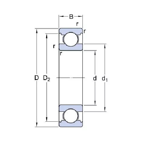 Подшипник 6202-RSH/C3 SKF Подшипник 6202-RSH/C3 SKF