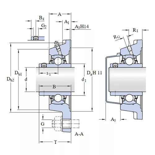 Подшипниковый узел FY 65 TR SKF Подшипниковый узел FY 65 TR SKF