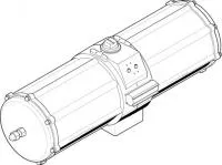 549696 Неполноповоротный привод DAPS-2880-090-RS4-F16 FESTO