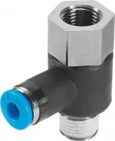 153186 Тройник с цанговым зажимом и резьбой QSTF-1/4-8-B FESTO