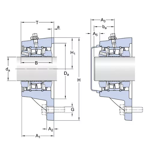 Подшипниковый узел FYNT 70 L SKF Подшипниковый узел FYNT 70 L SKF