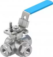 8096943 Шаровой кран VZBE-1/4-T-63-F-3L-F04-M-V15V15 FESTO