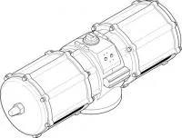561695 Неполноповоротный привод DAPS-4000-090-RS3-F25 FESTO
