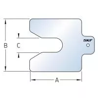 Калиброванные пластины TMAS 200-200 SKF Калиброванные пластины TMAS 200-200 SKF