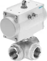 8070268 Шаровой кран с приводом VZBM-A-1/2"-RP-25-F-3L-B2-PB20 FESTO 8070268 Шаровой кран с приводом VZBM-A-1/2"-RP-25-F-3L-B2-PB20 FESTO