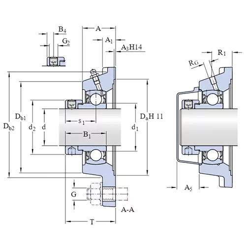 Подшипниковый узел FYJ 90 TF SKF Подшипниковый узел FYJ 90 TF SKF