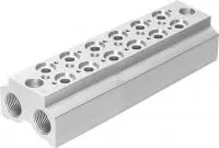 550614 Плита для блочного монтажа CPE14-3/2-PRS-3/8-6-NPT FESTO