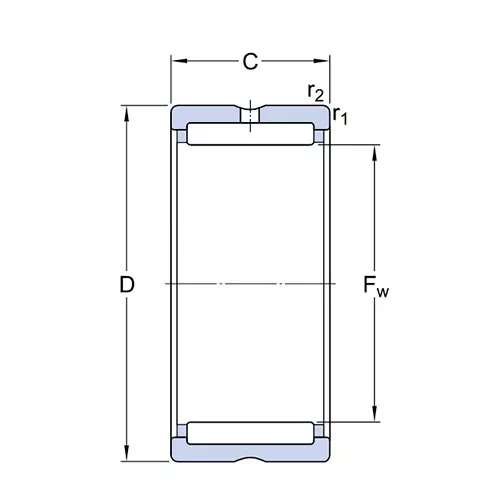Подшипник RNA 6902 SKF Подшипник RNA 6902 SKF