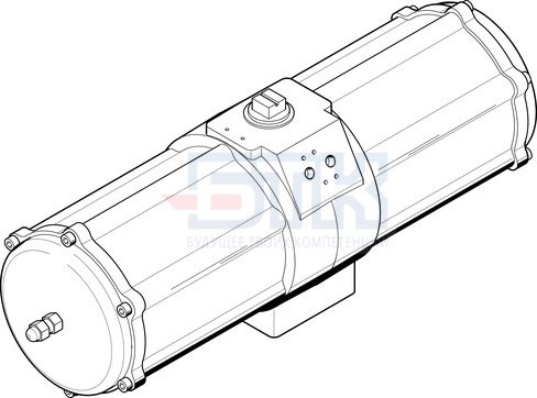 549690 Неполноповоротный привод DAPS-1920-090-RS2-F16 FESTO