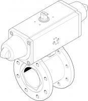 1915410 Шаровой кран с приводом VZBC-100-FF-16-22-F0710-V4V4T-PS240-R-90-4-C FESTO
