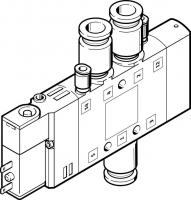 196914 Распределитель с электроуправлением CPE14-M1BH-5LS-QS-8 FESTO