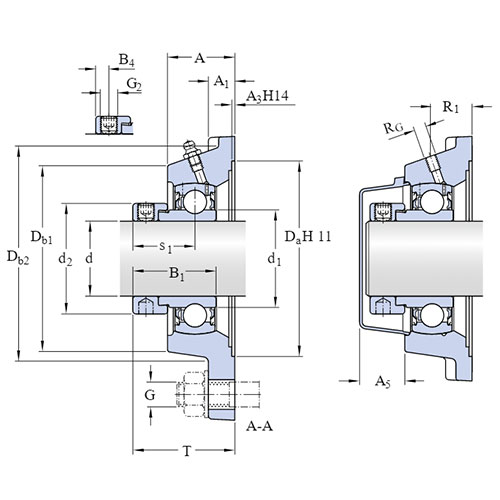 Подшипниковый узел FYJ 80 TF SKF Подшипниковый узел FYJ 80 TF SKF