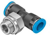 186272 Тройник с цанговым зажимом и резьбой QSMT-G1/8-4 FESTO