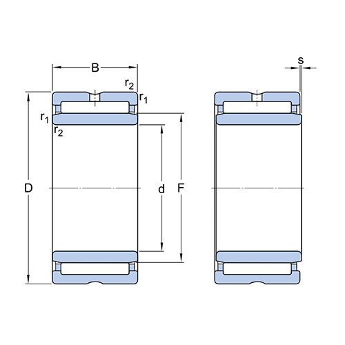 Подшипник NKIS 65 SKF Подшипник NKIS 65 SKF